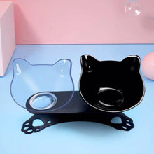 Load image into Gallery viewer, Kahe kassiga sööginõu käppadel